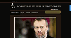 Desktop Screenshot of pawelzuchniewicz.pl